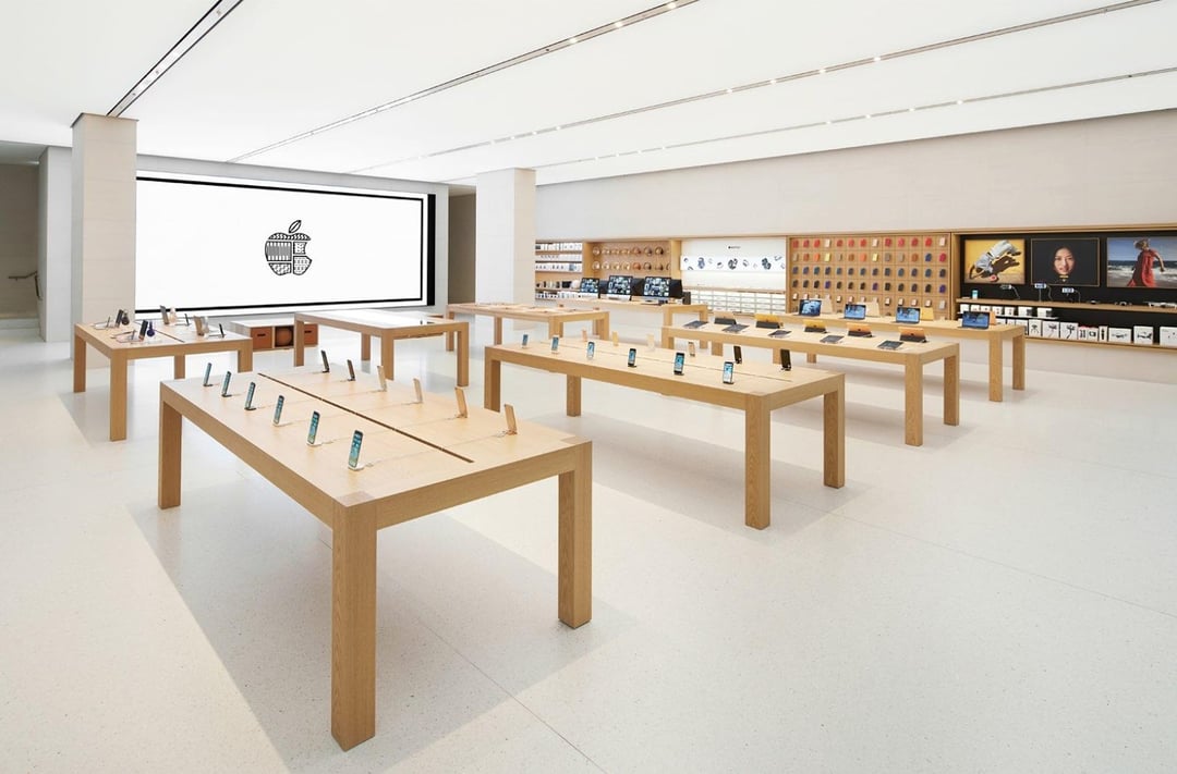 Apple Stores with their minimalist layout and bright interiors challenged the conventions of retail environments.