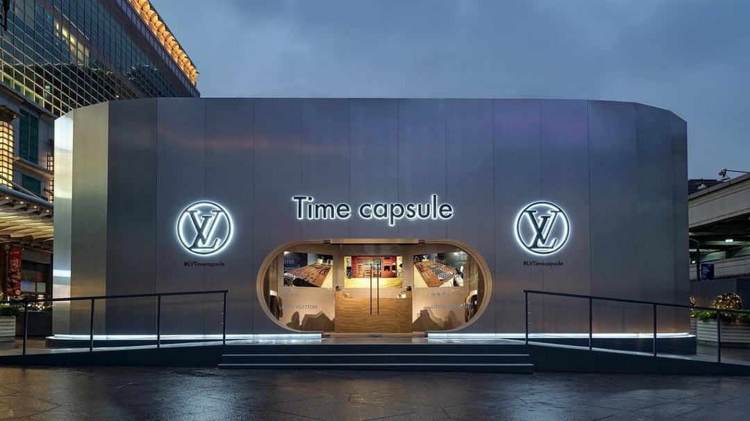 LV's Time Capsule exhibition taps into the cultural codes of museums, nostalgia, status to offer a combination of education, entertainment, and escapism.