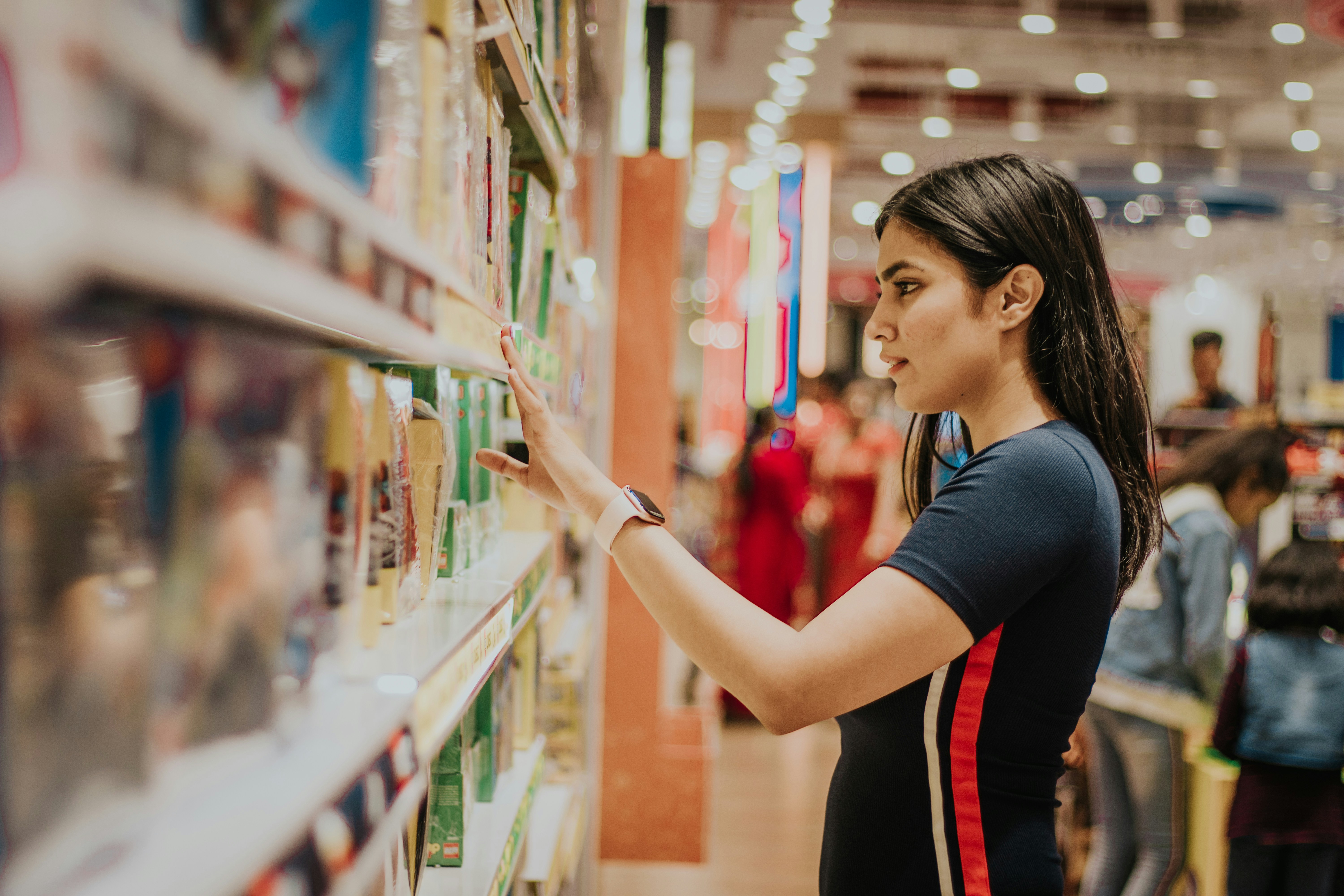 Observing shopping