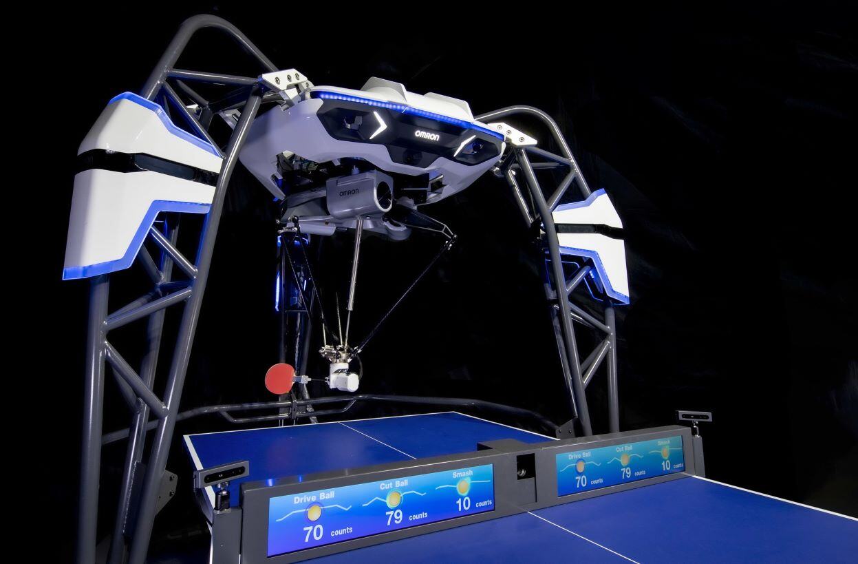 Omron table tennis robot