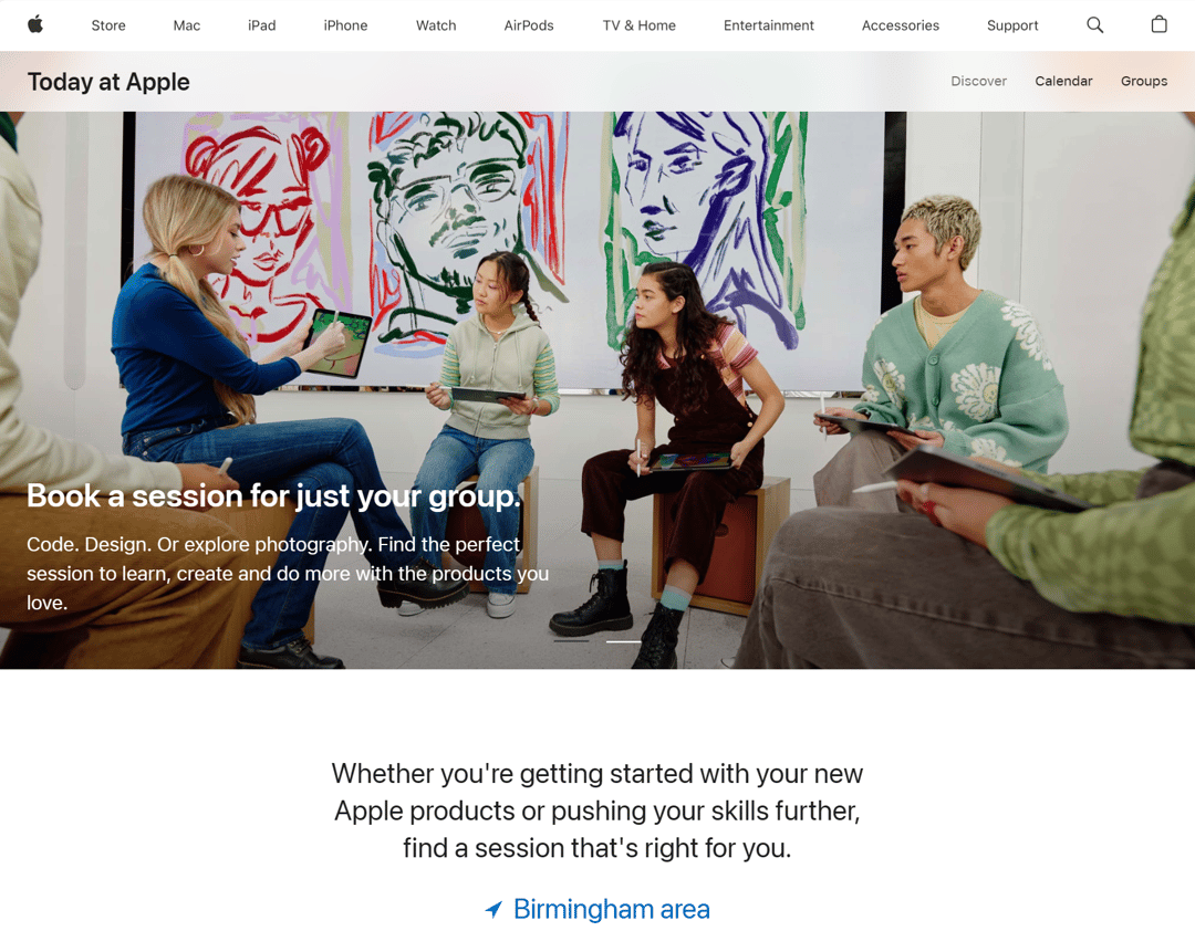 Pic 14 Today at Apple
