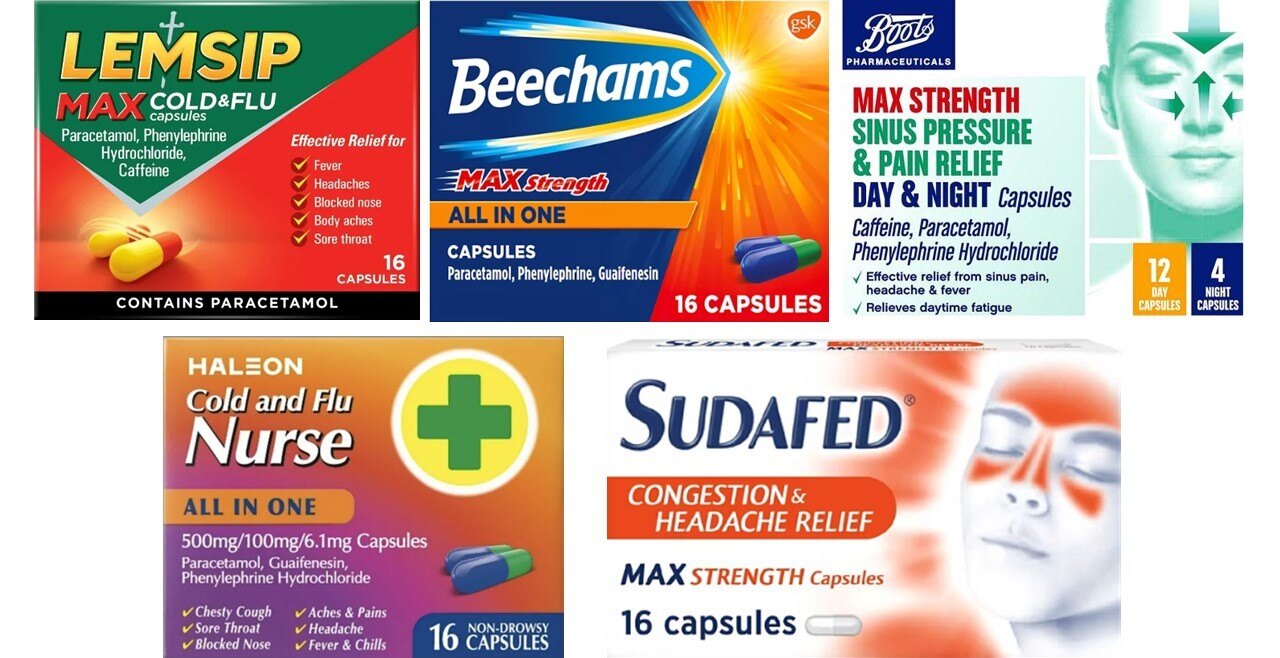 cold drug packages uk